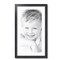 ArtToFrames 16x28" Matted Picture Frame with 12x24" Single Mat Photo Opening Framed in 1.25" Black and 2" Mat (FWM-4083-16x28)
